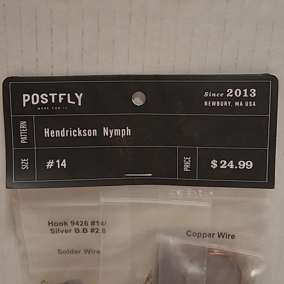 NIP Set of 3 Postfly Fishing Lure Tying Kits - Picture 7 of 16